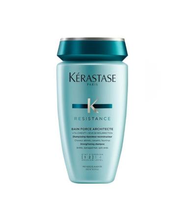 Kerastase Resistance Bain Force Architecte Repair Shampoo for Damaged Hair 250 ml (Weak hair)