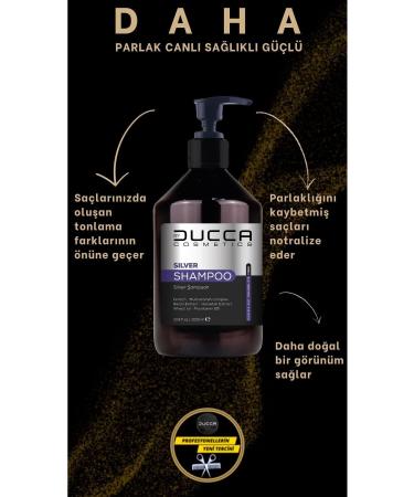 BY DUCCA Ducca Professional Hair Care Shampoo Purple 1000 ml (KERATIN CONTENT ANTI-ORANGE) - Buy Online on GoSupps.com