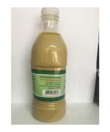 bodrum organic market Local Fethiye Sesame White Tahini Izmir Odemis Guven 1 Kg ( 1 Piece Pet Bottle ) - Buy Online on GoSupps.com
