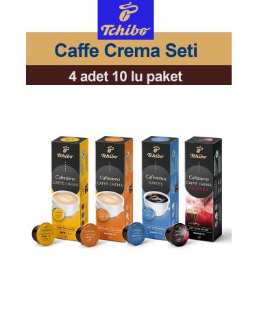 Tchibo Cafissimo 4-Piece Best Selling Coffee Set 4x10 v3