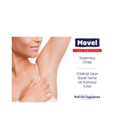 movel 2 Roll On Antiperspirant Antiperspirant and Sweat Odor Eliminator 50 Ml - Buy Online on GoSupps.com
