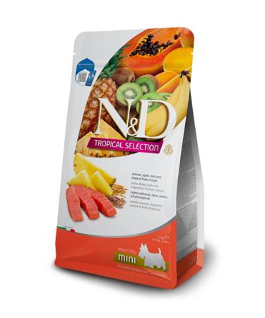 N & D Tropical Selection Mini Salmon Adult Dog Food 1.5 Kg