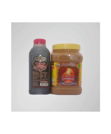Peynel Abdurrahman Tatl c Carob Molasses 650g avu o lu Tahini 930g