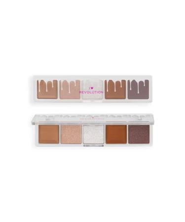 I Heart Revolution Mini Chocolate White Vanilla Eyeshadow Palette - Buy Online on GoSupps.com