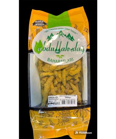 Hac o lu Spice Hatay Local Turmeric Grain Root 500 gr / 1/2 kg