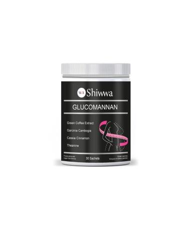 Shiwwa Glucomannan Weight Control and Support - Patented and Approved Dietary Supplement
