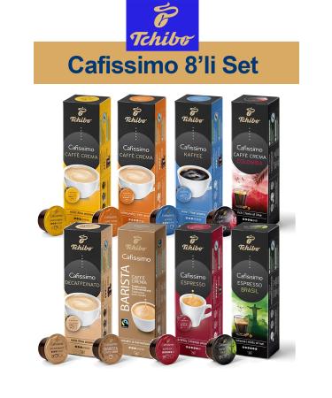 Tchibo Cafissimo 8-Piece Coffee Set 8x10