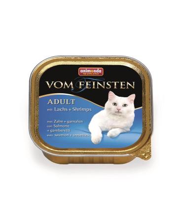 Animonda Vom Feinsten Salmon Shrimp Cat Wet Food 100 gr X 6 Pieces