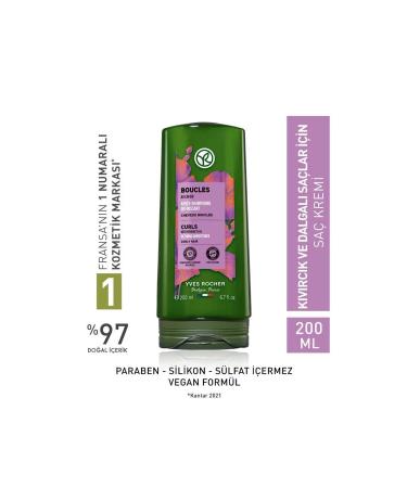 Yves Rocher Boucles - Curl Defining Conditioner for Curly and Wavy Hair 200ml