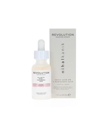 Revolution Skincare x Nihal Kan k 5% Lactic Acid and Hyaluronic Acid Serum 30 ml - Buy Online on GoSupps.com
