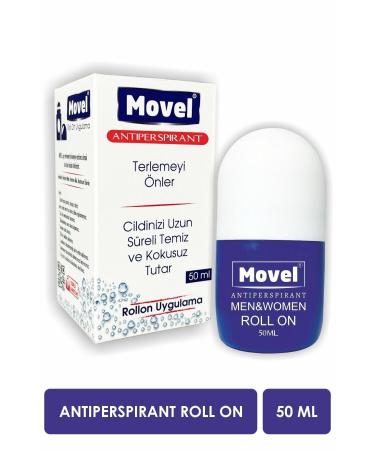 movel Roll On Antiperspirant Underarm Hand Foot Groin Areas Antiperspirant Sweat Odor Eliminator 50 ml - Buy Online on GoSupps.com