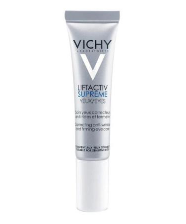 Vichy Liftactiv Anti-Wrinkle Crow's Feet Under-Eye Bags and Dark Circles Effective Anti-Eye Cream 15 ml