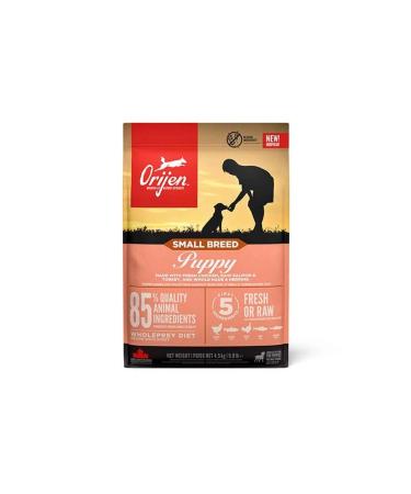 Orijen Puppy Small Breed Chicken Salmon and Turkey Meat Small Breed Puppy Food 4.5 Kg