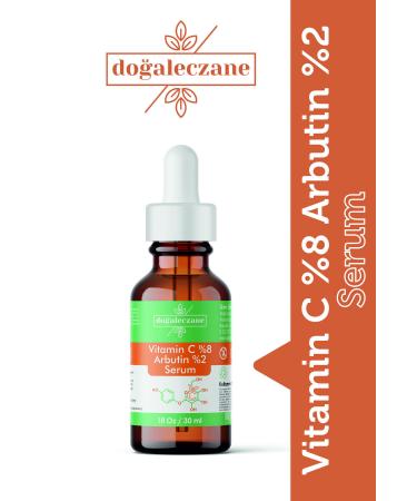 Natural Pharmacy Vitamin C 8% Alpha Arbutin 2% serum 30 ml.