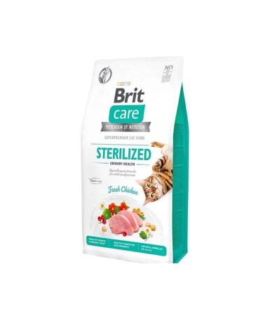 Brit Care Hypoallergenic Sterilized Urinary Grain-Free Chicken Sterilized Cat Food 7 Kg