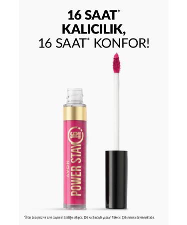Avon Power Stay Liquid Matte Lipstick - Fail Proof Fuchsia - Buy Online on GoSupps.com