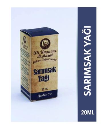 Ali Unyazici Garlic Oil 20 Ml