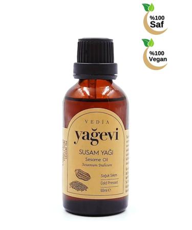 Ya evi Sesame Oil Cold Pressed 50 ml - Buy Online on GoSupps.com