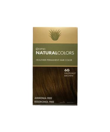 ONC NATURAL COLORS Onc 6g Hazelnut Brown Organic Hair Dye