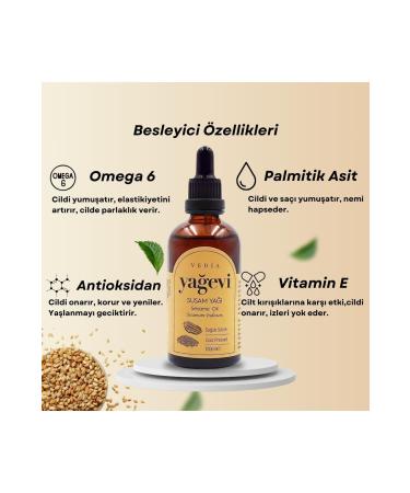 Ya evi Sesame Oil 100 ml - Pure Cold Pressed Sesame Oil - Buy Online on GoSupps.com