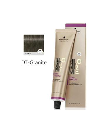 BLONDME Deep Toning Cream Color For Toning 60ml DT - Granite (Granite)