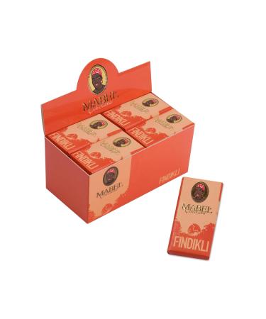 Mabel 13.5g Hazelnut Milk Tablet Box (36 Pieces)