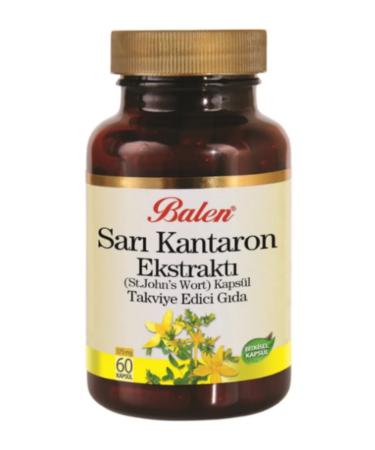Balen St. John's Wort Extract (St. John's Wort) Capsule | Food Supplement | 60 Capsules 375mg