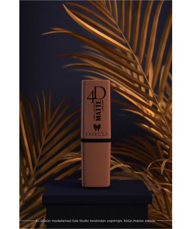 Estella Passionate Colored Lipstick That Lasts All Day Long: Estella 4D Matte Will Be Your Favorite! - Buy Online on GoSupps.com