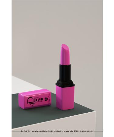 Estella Passionate Colored Lipstick That Lasts All Day Long: Estella 4D Matte Will Be Your Favorite!