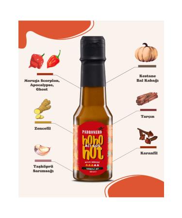 Padronero Hoho Hot Sauce - Buy Online on GoSupps.com