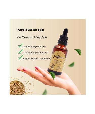 Ya evi Sesame Oil Cold Pressed 50 ml - Buy Online on GoSupps.com