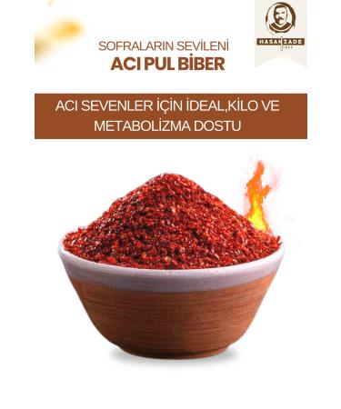 Hasanzade Hot Pepper Flakes 750 GR