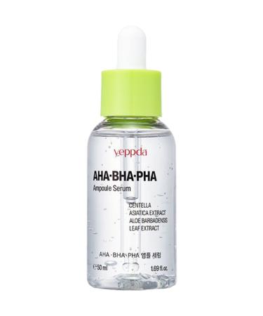 YEPPDA Brightening Serum for Acne Skin Yeppda AHA BHA PHA Ampoule Serum 50ml Large Size - Buy Online on GoSupps.com