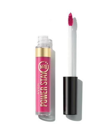 Avon Power Stay Liquid Matte Lipstick Fail Proof Fuchsia