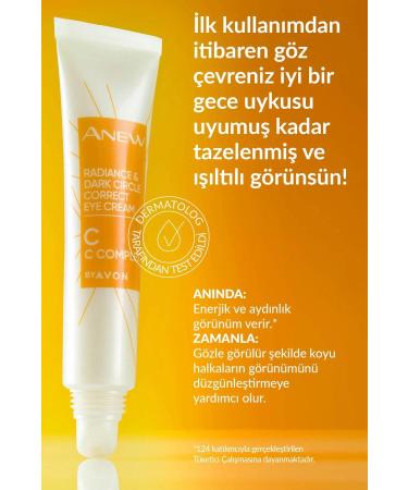 Avon Anew Revitalizing and Dark Circle Reducing Eye Contour Care Cream 15 Ml. - Buy Online on GoSupps.com