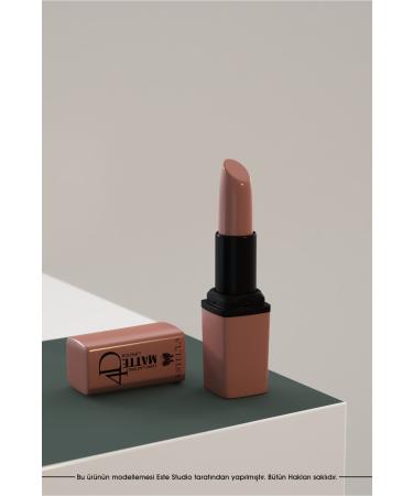 Estella Passionate Colored Lipstick That Lasts All Day Long: Estella 4D Matte Will Be Your Favorite!