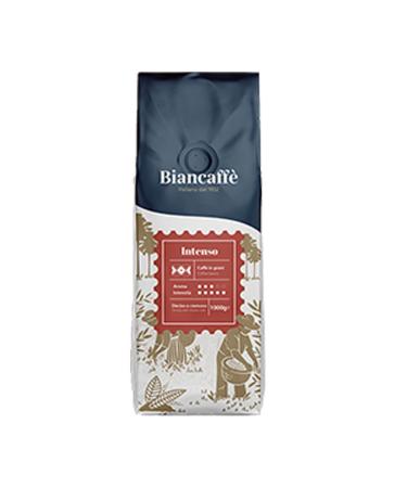 Bianco Biancaffe Intenso Seeds 1 Kg. / Arabica Honduras Robusta India - Kaap Royal