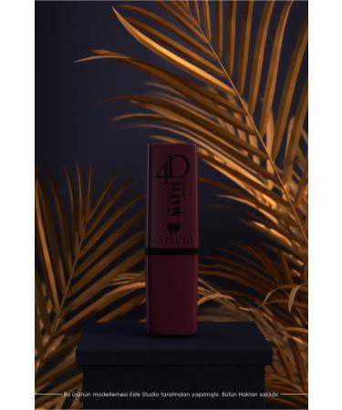 Estella Passionate Colored Lipstick That Lasts All Day Long: Estella 4D Matte Will Be Your Favorite! - Buy Online on GoSupps.com