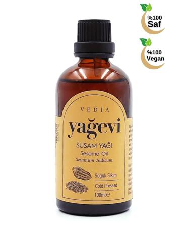Ya evi Sesame Oil 100 ml - Pure Cold Pressed Sesame Oil - Buy Online on GoSupps.com