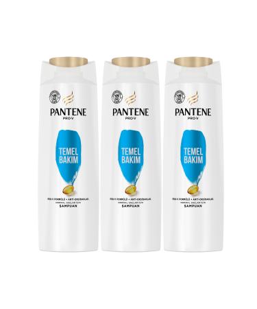 Pantene Basic Care Shampoo 350 ml 3 Pieces