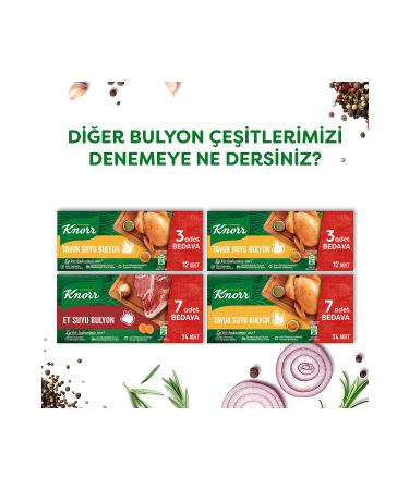 Knorr Chicken Broth Tablets Bouillon 12 pcs 7 pieces - Buy Online on GoSupps.com