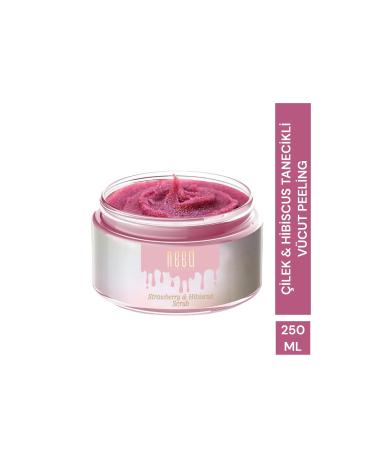 NEED COSMETICS Strawberry and Hibiscus Grain Renewing Purifying Anti-Ingrown and Anti-Strawberry Appearance Peeling 250 ml