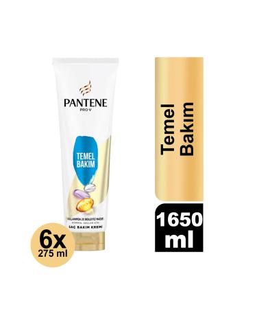 Pantene Basic Care Hair Care Cream 1650 ml 275 ml X 6 Pieces