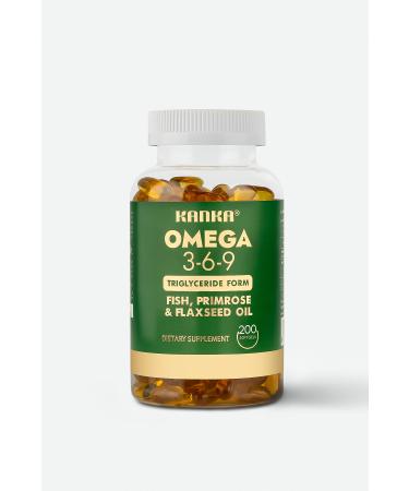 Kanka Omega 3-6-9 Form Fish Oil 200 Capsules
