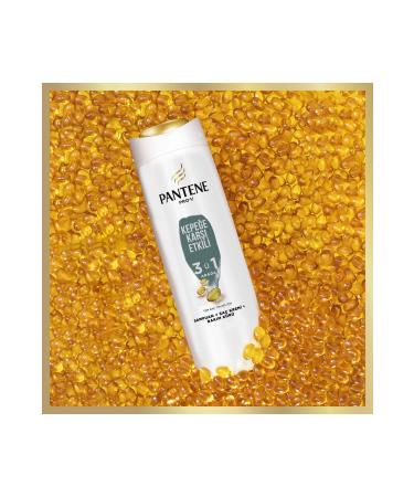 Pantene 3 in 1 Anti-Dandruff Shampoo 350 ml 3 Pieces. - Buy Online on GoSupps.com