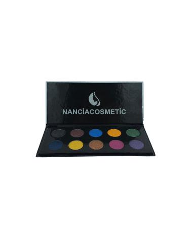Nancia 10 Metal Pearlescent Eyeshadow Palette