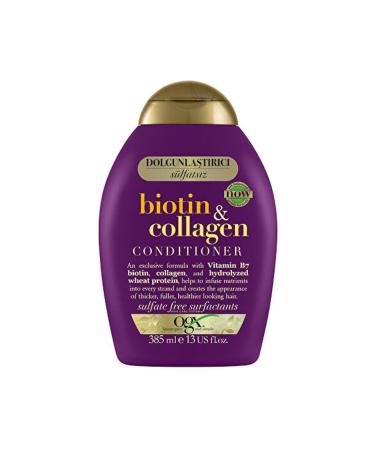 OGX Volumizing Hair Care Cream - Ogx Volumizing Biotin & Collagen Hair Care Cream 385 ml