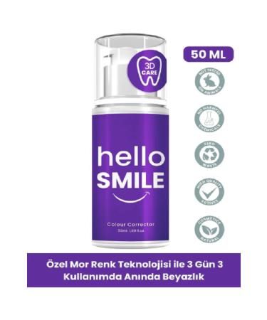 TEETH WHITENING INSTANT HELLO SMILEY GEL 50 ML - Buy Online on GoSupps.com