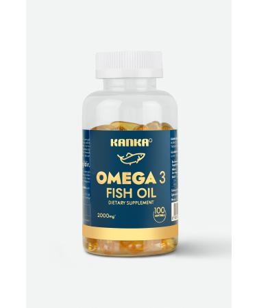 Kanka Omega 3 Fish Oil 100 Soft Capsules