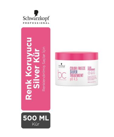 Schwarzkopf Bc Clean Color Protection Silver Cure 500ml